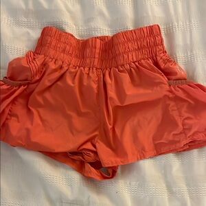 Women's Orange Shorts